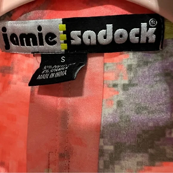 Jamie Sadock Designer Long Sleeve Athletic Too Size Small - Picture 3 of 8